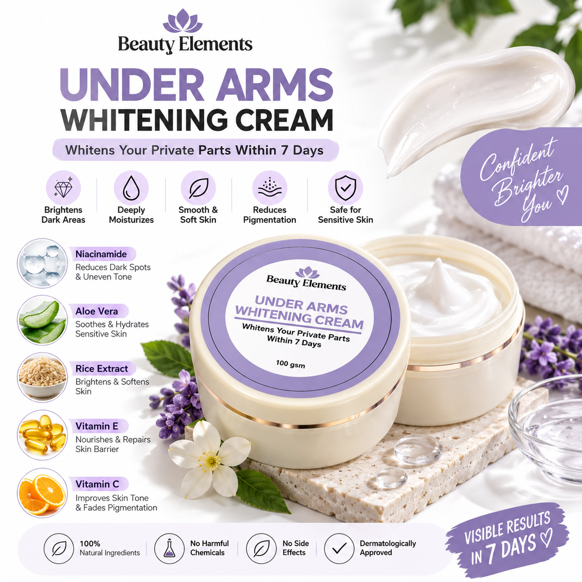 UNDER ARMS + HAND FEET & BODY CREAM