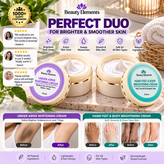 UNDER ARMS + HAND FEET & BODY CREAM