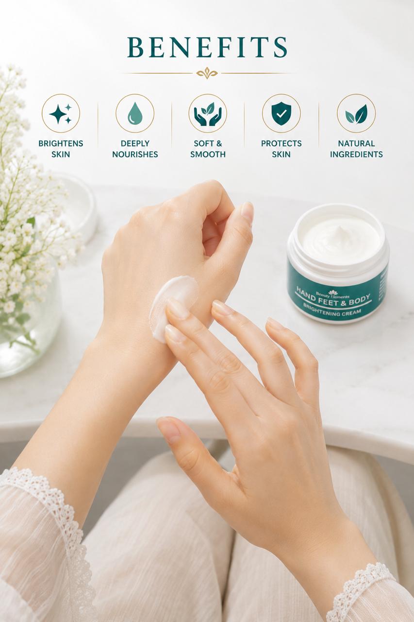 HAND FEET AND BODY WHITENING CREAM
