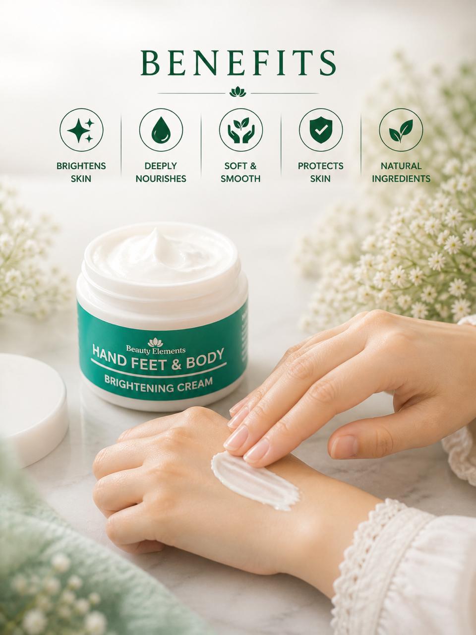 HAND FEET AND BODY WHITENING CREAM