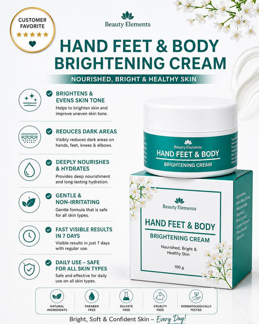 HAND FEET AND BODY WHITENING CREAM