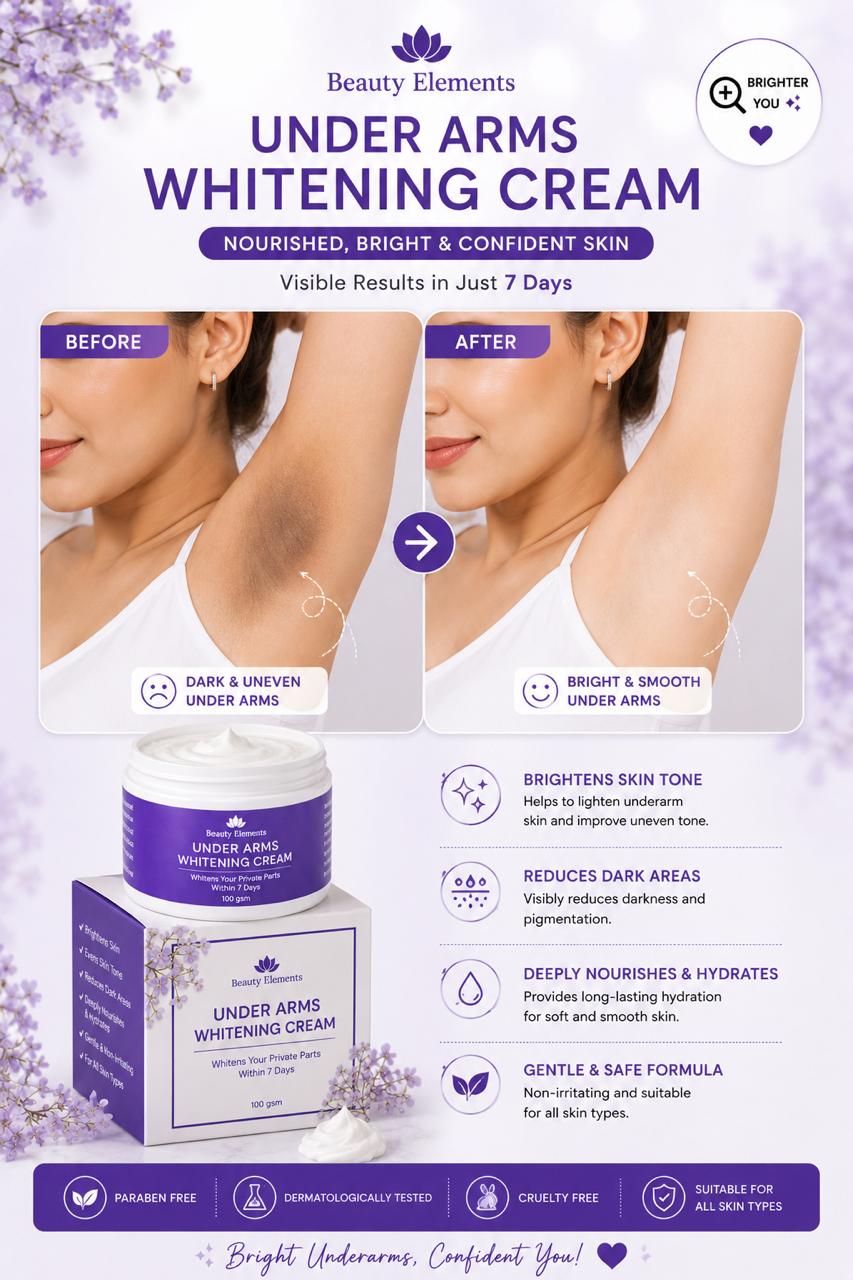 UNDER ARMS WHITENING CREAM