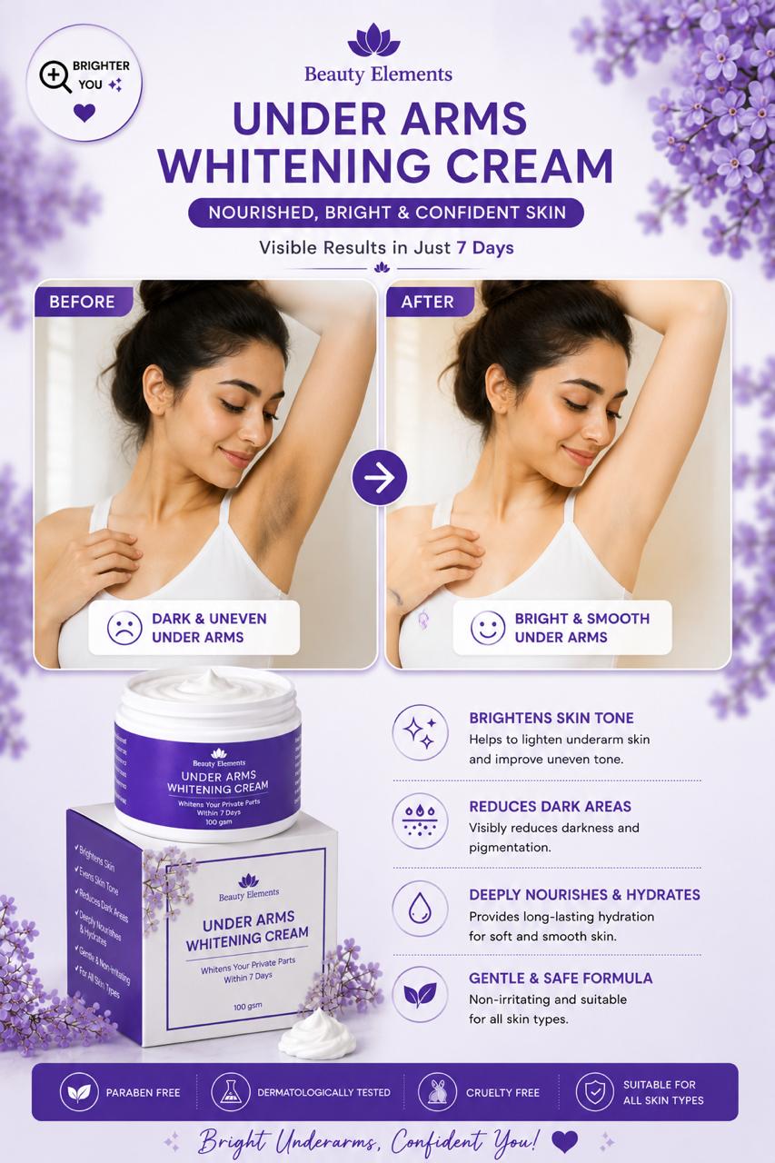 UNDER ARMS WHITENING CREAM